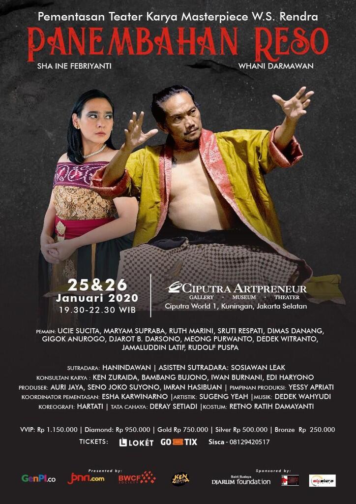 Pementasan Teater Karya WS Rendra