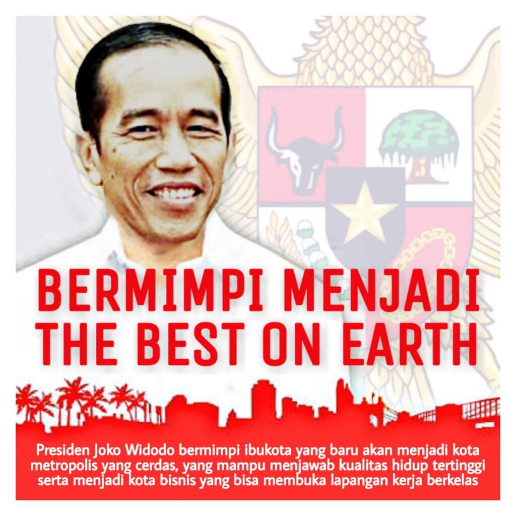 Harapan Presiden Jokowi mengenai Ibu kota Negara yang Baru