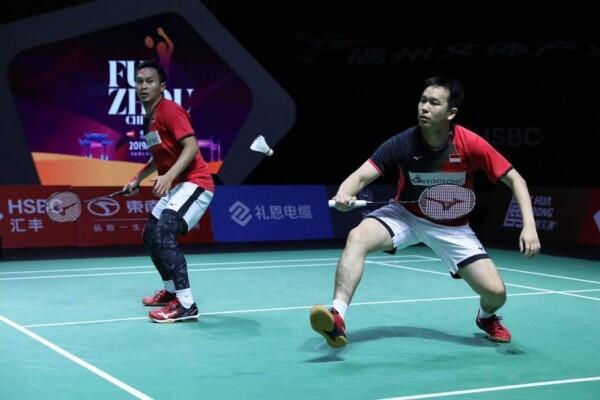 Rekor! Hendra/Ahsan Raih Kemenangan ke-50 Mereka di Tahun 2019!