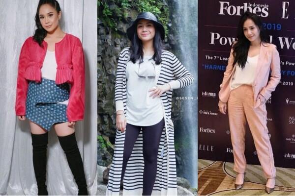 Glamour Hingga Casual, 10 Ide Mix and Match Outer ala Nagita Slavina