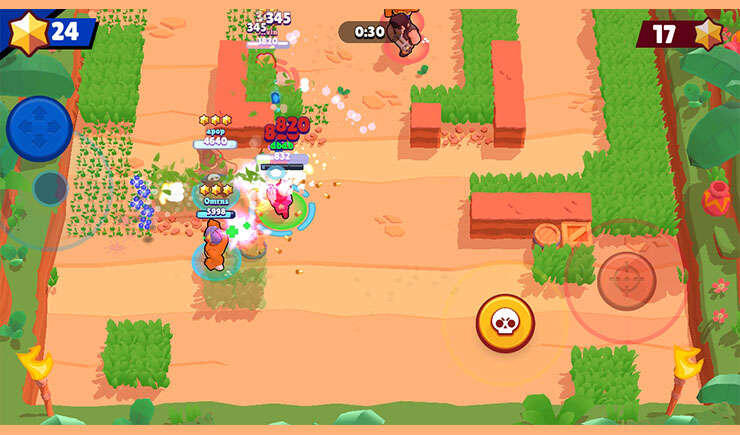 MAIN BRAWL STARS GAME MOBILE SERU DENGAN ANIMASI UNIK DAN LUCU