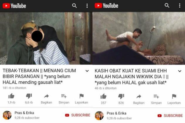 Viral! Sering Bikin Konten ‘Wik Wik’, Pasangan YouTuber Ini Dihujat Warganet