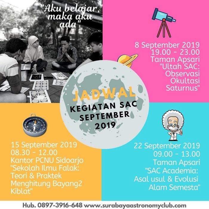 Surabaya Astronomy Club, Astronomi bukanlah Ilmu yang mahal