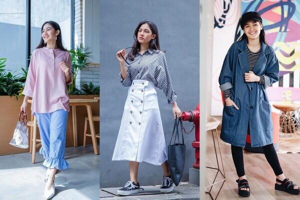 7 Cara Tampil Keren dengan Oversize ala Cut Syifa, Santai & Leluasa