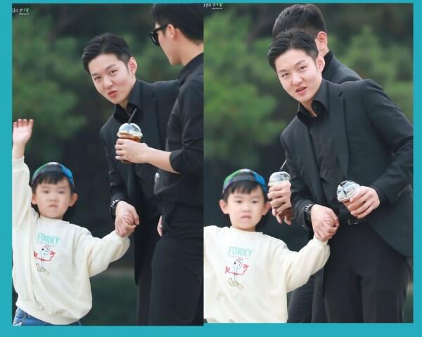 11 Potret Gemas Lee Changsub BTOB dan Anak Kecil, Ayah Idaman