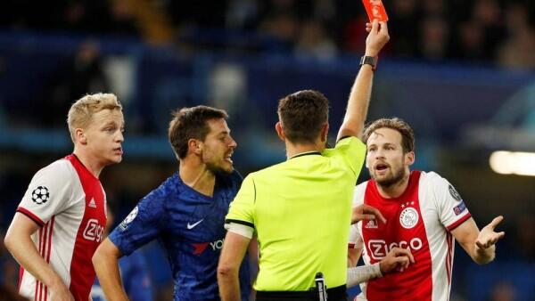 9 Pemain Ajax Tak Mampu Jaga Keunggulan di Laga Penuh Drama UCL