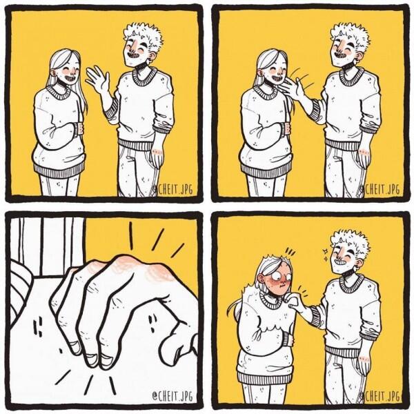 14 Ilustrasi Jujur Cewek Saat Patah Hati