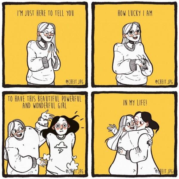 14 Ilustrasi Jujur Cewek Saat Patah Hati