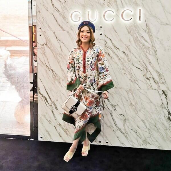 Berkelas dan Elegan, 9 Potret Fashionable Artis di Acara Gucci