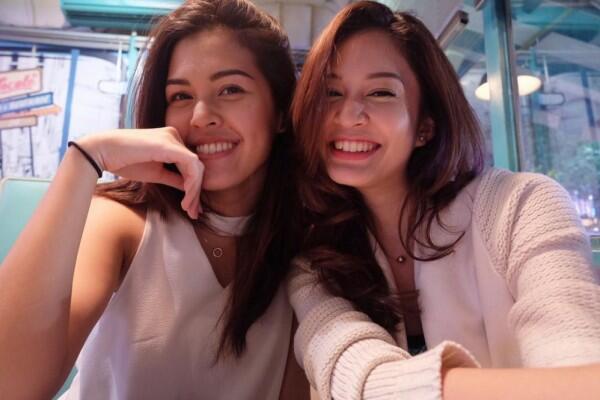 10 Potret Persahabatan ala Artis FTV Faradilla Yoshi & Rebecca Tamara