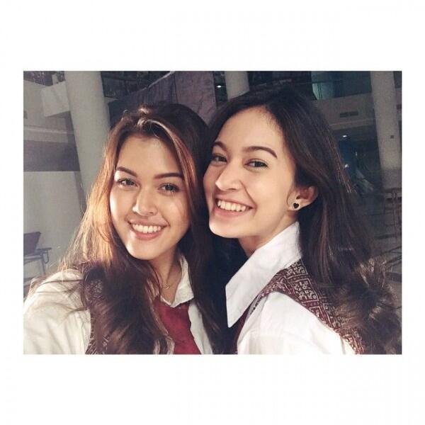 10 Potret Persahabatan ala Artis FTV Faradilla Yoshi & Rebecca Tamara