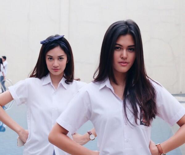 10 Potret Persahabatan ala Artis FTV Faradilla Yoshi & Rebecca Tamara
