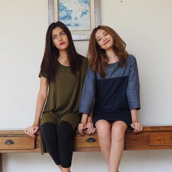 10 Potret Persahabatan ala Artis FTV Faradilla Yoshi & Rebecca Tamara