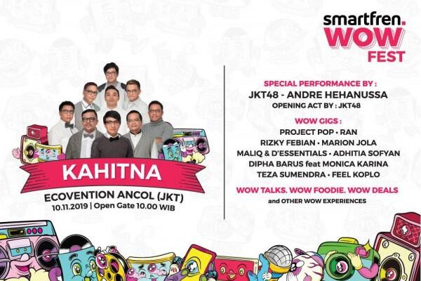 Wajib Saksikan Keseruan Smartfren WOW Fest, Bakal Ada Apa Aja?