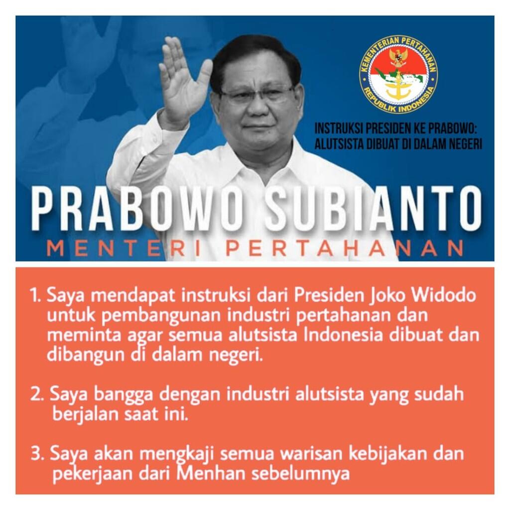 Berdikari Industri Pertahanan, Jokowi Ingin Alutsista Diproduksi Dalam Negeri