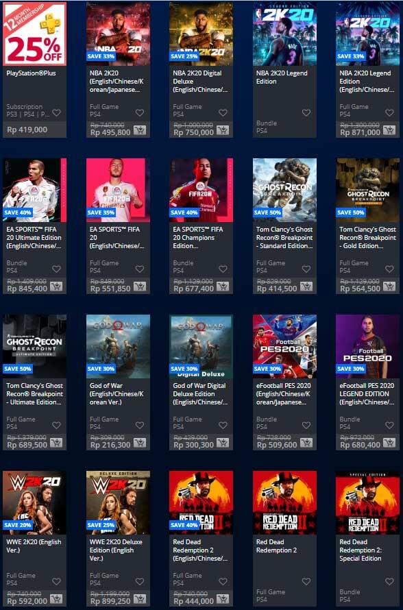 SINGLES’ DAY SALE UP TO 80% OFF HADIR DI PLAYSTATION STORE | 09 NOVEMBER 2019