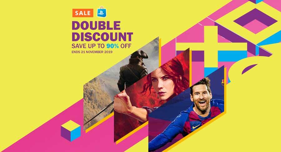 Double Discount up to 90% off untuk Game BARU di PlayStation Store | 02 November 2019
