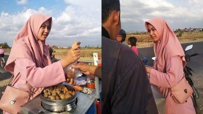 Gadis Cantik Penjual Cilok! Bisa Jadi Inspirasi Lo