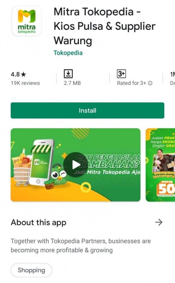 Kembangkan Potensi Lokal Lewat Aplikasi Mitra Tokopedia