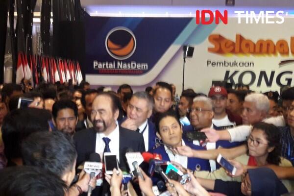 Disebut Emosional, Surya Paloh Yakin PDIP Tak Tersinggung Pidatonya