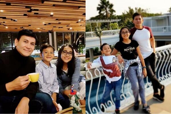 Duda Keren, 10 Potret Kedekatan Marcelino Lefrandt dan Anak-anaknya