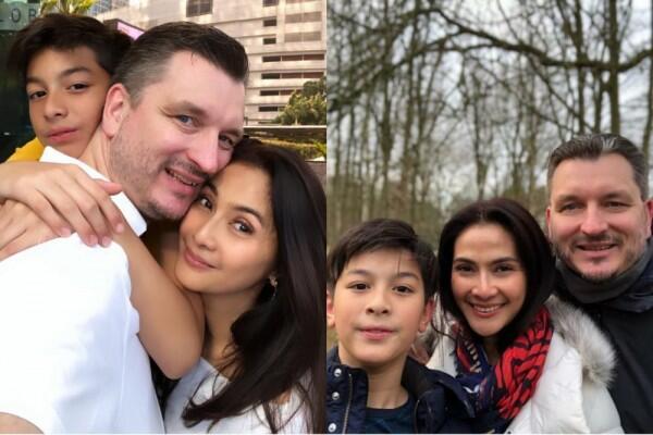 Ini 11 Potret Harmonis Keluarga Kecil Maudy Koesnaedi, Goals Banget!