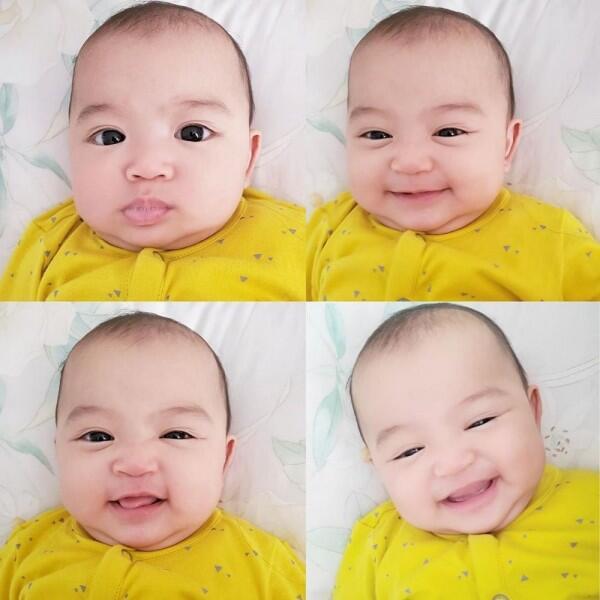 Bayi Artis Paling Menggemaskan, 10 Potret Ekspresif Thania Onsu