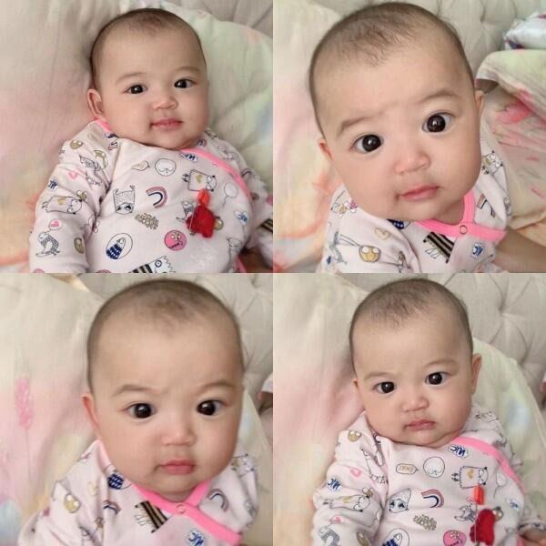 Bayi Artis Paling Menggemaskan, 10 Potret Ekspresif Thania Onsu