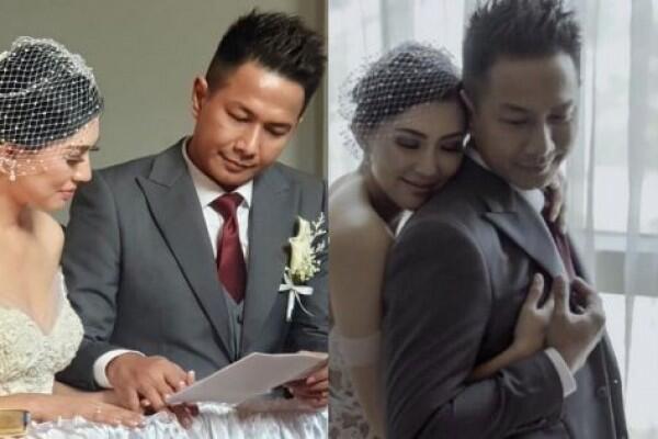 Lepas Status Duda, 10 Momen Bahagia dan Haru Pernikahan Delon - Aida