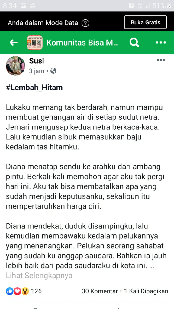 Komunitas kita, inspirasi kita! Apa inspirasimu?