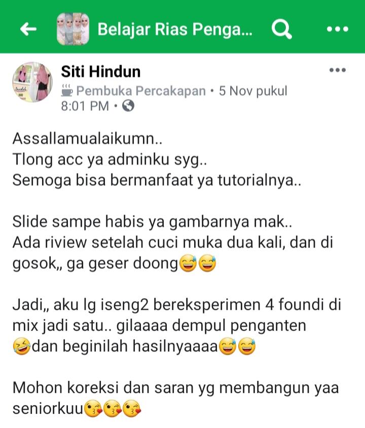 Komunitas kita, inspirasi kita! Apa inspirasimu?