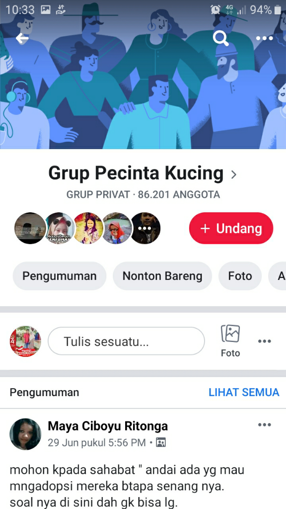 Komunitas kita, inspirasi kita! Apa inspirasimu?