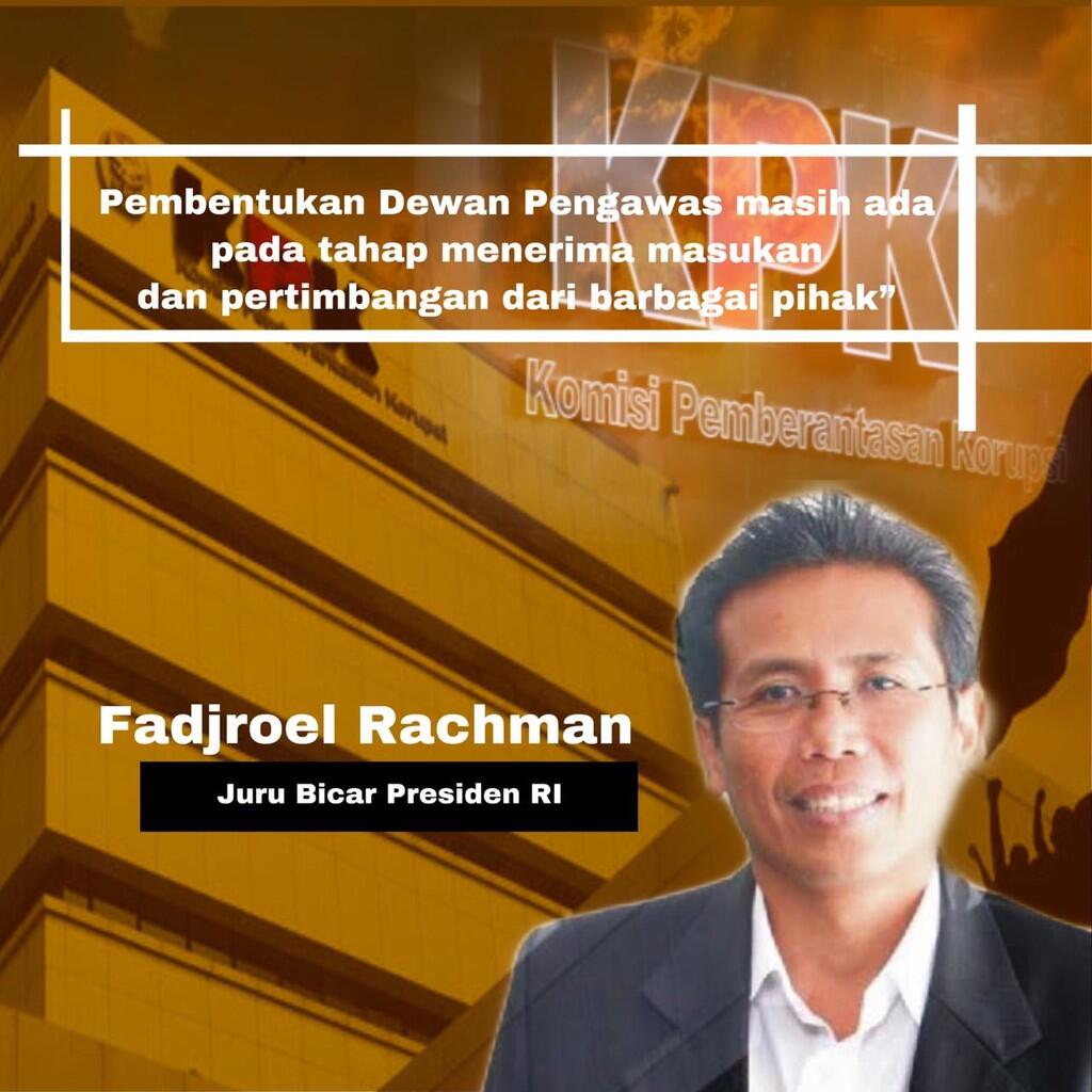  Kritik atas Kritikan kepada Presiden Jokowi soal Dewan Pengawas KPK 