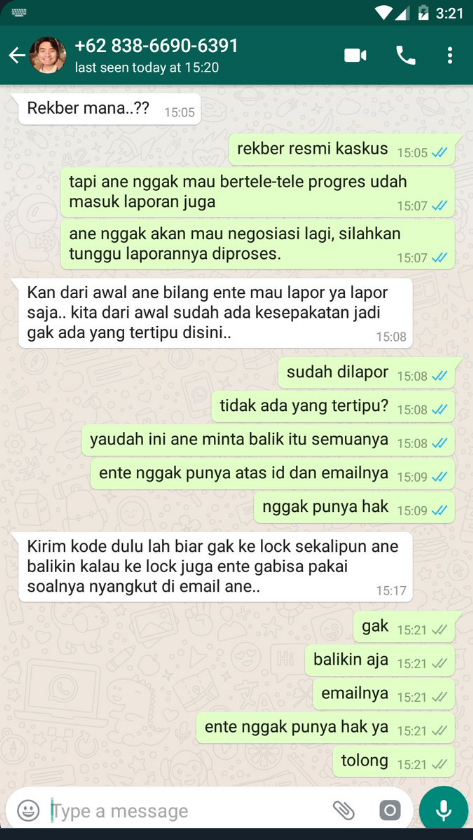 Penipuan pembeli akun steam