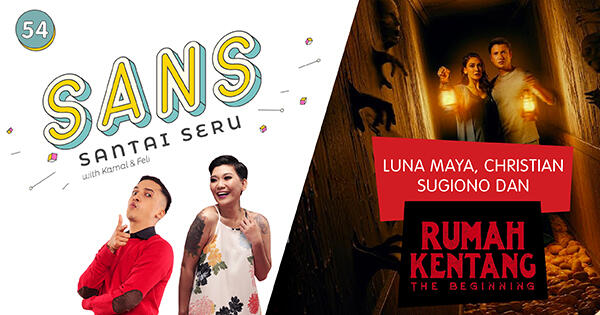 Luna Maya Ceritain Film 'Rumah Kentang: The Beginning' di SANS!