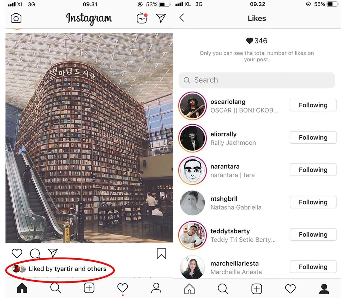 Uji Coba Instagram Hilangkan Jumlah Likes, Sebagian Pengguna Indonesia Terdampak