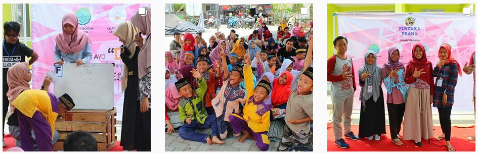 Pustaka Prana Komunitas Inspirasi di Kota Lamongan