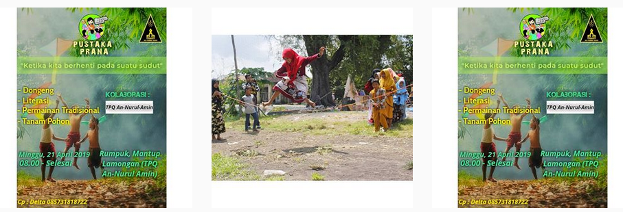 Pustaka Prana Komunitas Inspirasi di Kota Lamongan