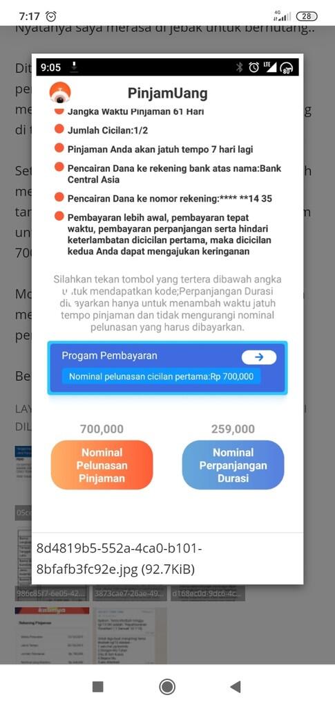 Pemerasan oleh aplikasi Pinjam Uang