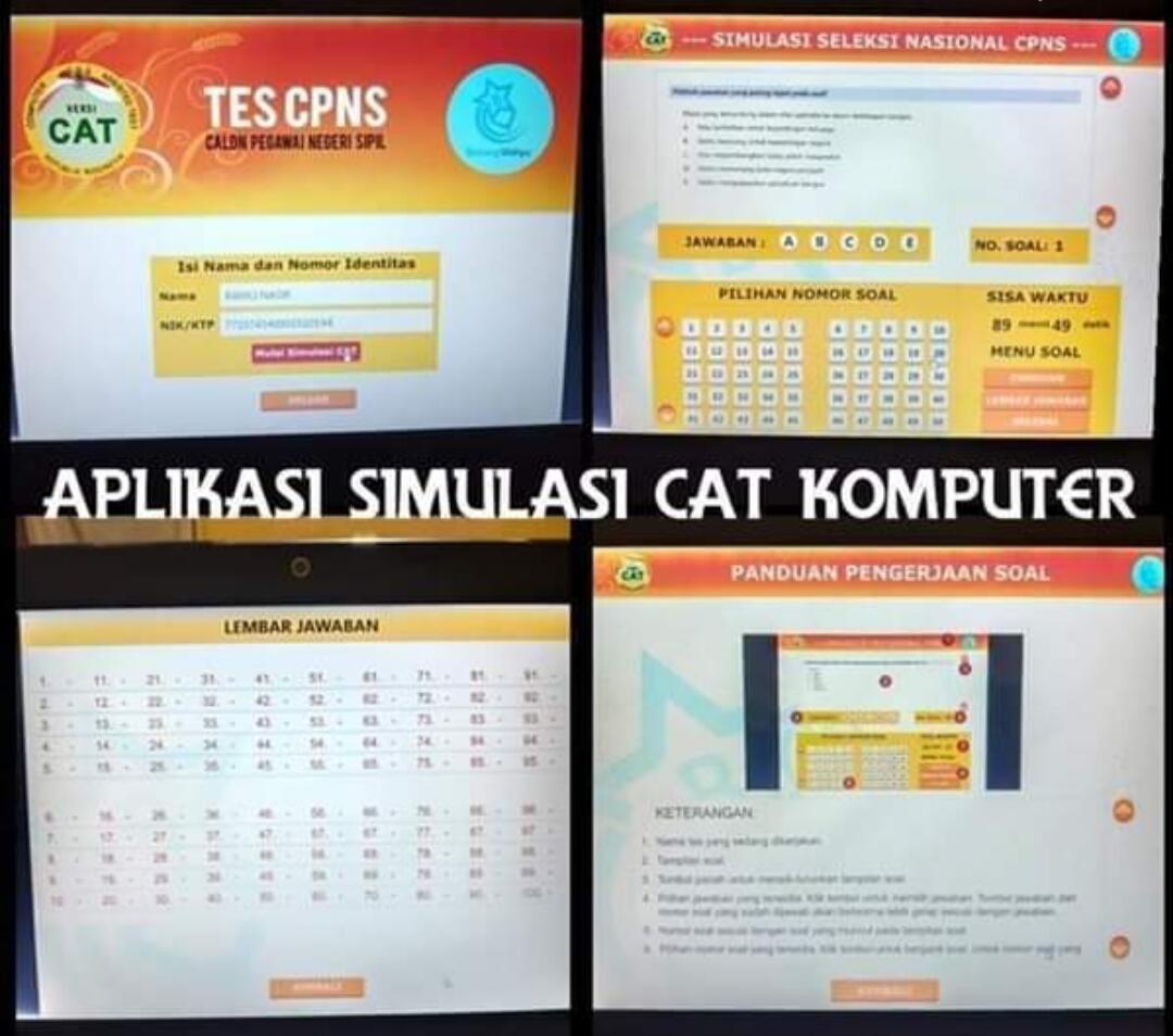 Ebook, Materi, Soal, Surat Lamaran CPNS 2019