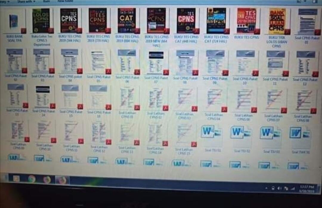 Ebook, Materi, Soal, Surat Lamaran CPNS 2019