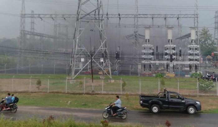 Gardu Induk PLN di OKU Meledak
