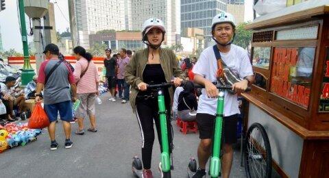 Pemerintah Jakarta Larang Grabwheels di Trotoar, Pelanggar Terancam Denda