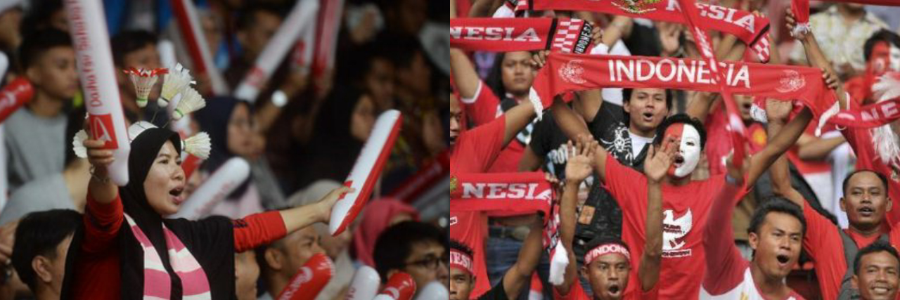 Ini Bedanya Fans Bola Sama Fans Badminton Versi Ane. Setuju Ga Gan? 