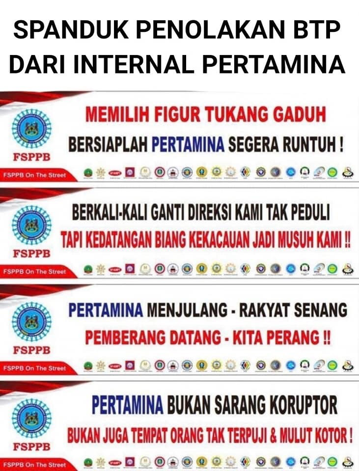 Serikat Pekerja Tolak Ahok Pimpin Pertamina