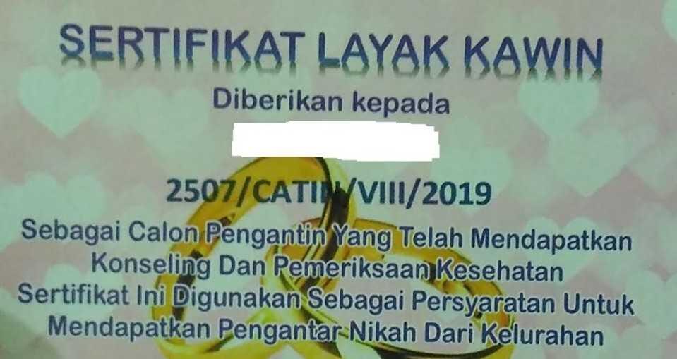 Segeralah Menikah, Sebab Syaratnya Makin Berat di Tahun 2020