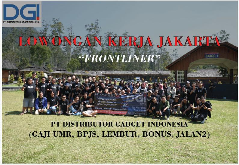 LOWONGAN KERJA FRONTLINER - JAKARTA