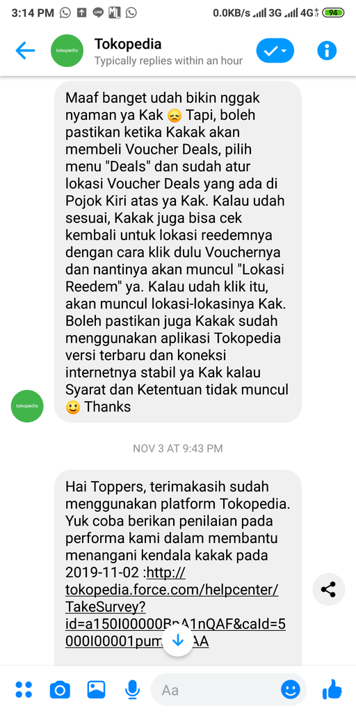 Aplikasi Android Tokopedia Yang Salah Minta Retur Dana Ga Bisa