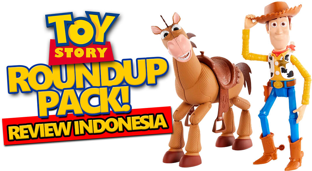 Toy Story Roundup Pack! Toy Review INDONESIA REVIEW


