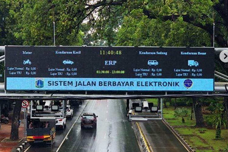 Catat, Ini 4 Ruas Jalan yang Akan Terapkan Sistem ERP